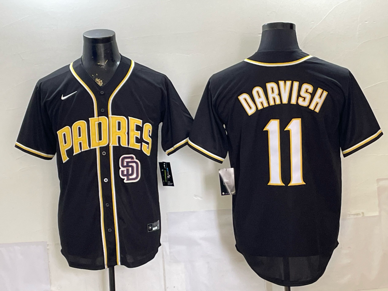 Men San Diego Padres #11 Darvish black Nike MLB 2026 Jersey 052603